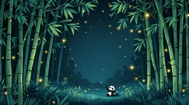 夜幕下的竹林 - 久播影院 影片封面
